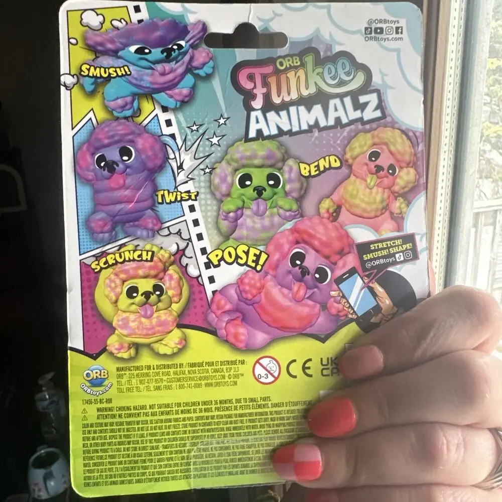 Orb Funkee Animalz New Viral Green Poodle Squishy
